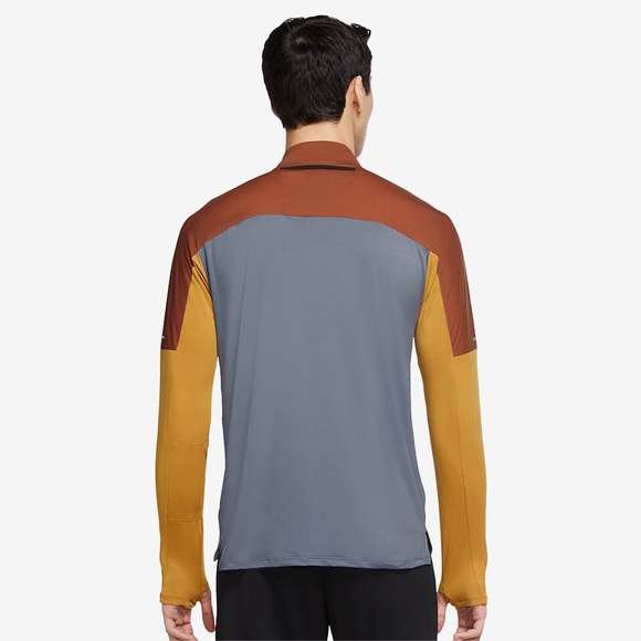 NIKE MEN DRI-FIT TRAIL ELEMENT TOP - Picture 2 of 4